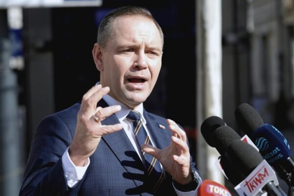 Karol Nawrocki rozmowa z Mediami.